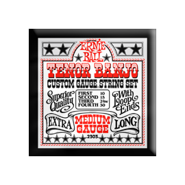 Струни для тенор банджо ERNIE BALL Tenor Banjo Medium P02303, image 